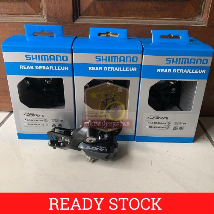 RD Rear Derailleur Sepeda 9 speed Shimano Sora R3000 Short Cage Best Quality
