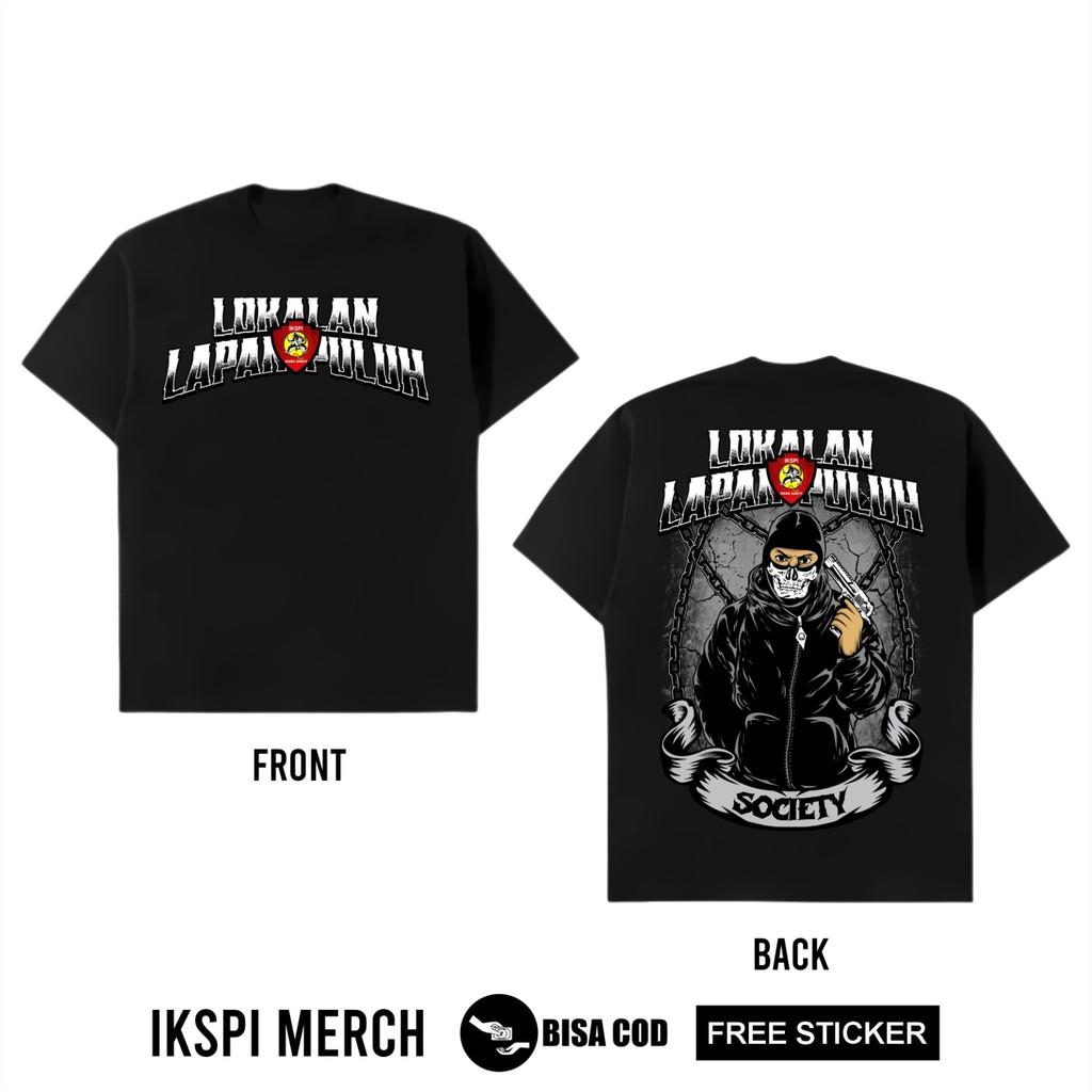 KAOS IKSPI LOKALAN LAPAN PULUH SOCIETY - KAOS IKSPI TERBARU - KAOS IKSPI SIMPEL(KPSB)