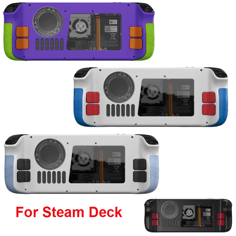 With Stand Magnetic Case For Steam Deck Heat Dissipation Back Cover Modified Shell For Steam Deck Ga