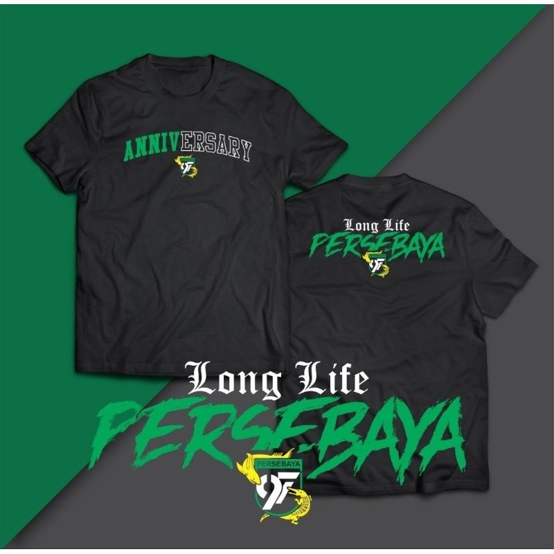 (COD) kaos ANNIVERSARY 97th PERSEBAYA