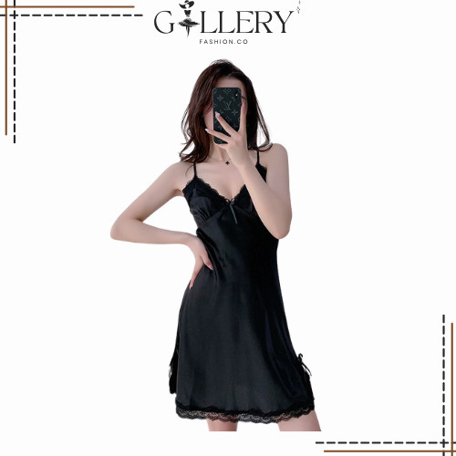 Galerryfashion ~ Baju Tidur Piyama Wanita Korea Sexy Mini Dress Nightdress