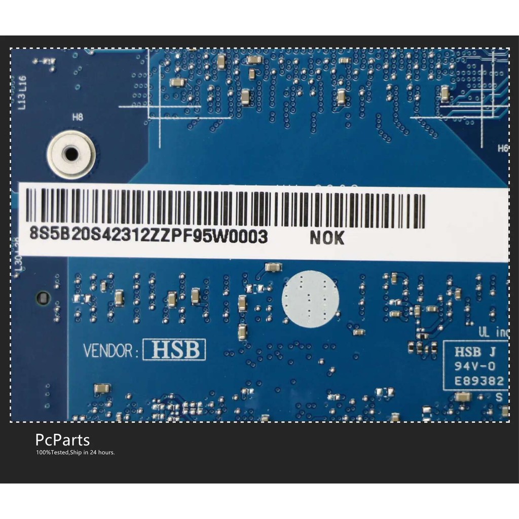 PCparts NM-C361 5B20S42306 For Lenovo Ideapad L340-15IRH Laptop Motherboard with I7-9750H GTX1650 4G