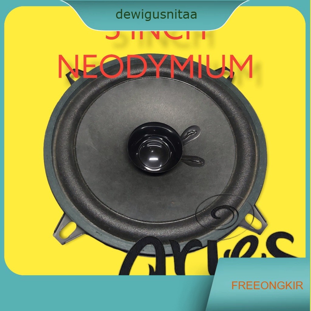 Speaker 5 Inch Neodymium Full Range Kuat