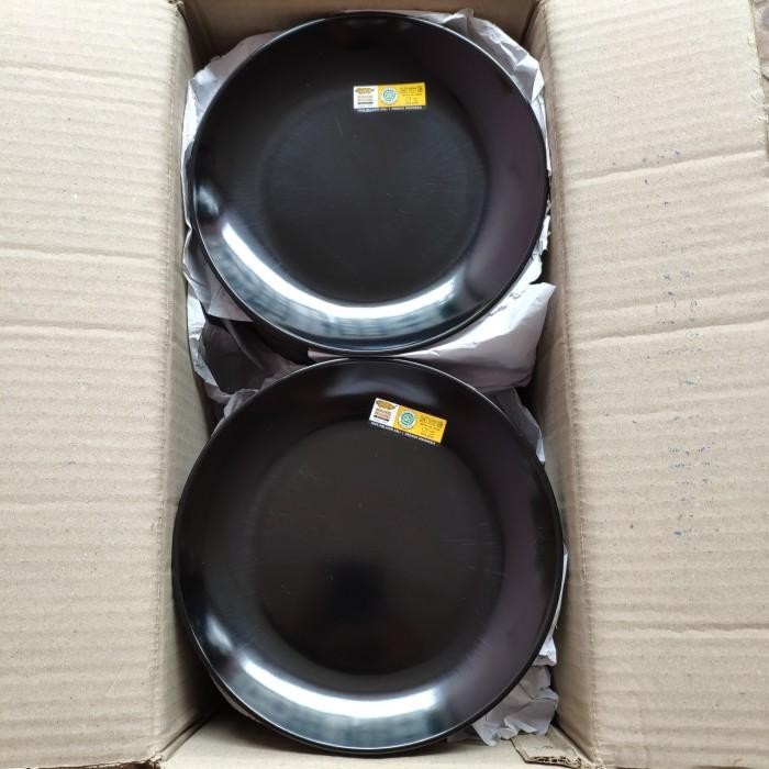 { P-1009 }Piring Makan Bulat Melamin 9 inch Golden Dragon