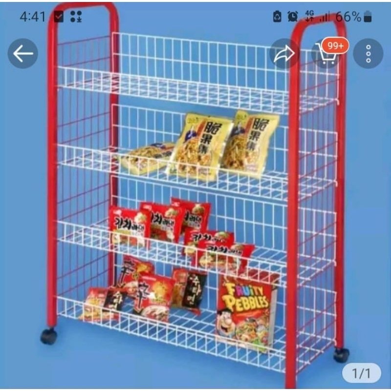 Rak serbaguna master 4 susun