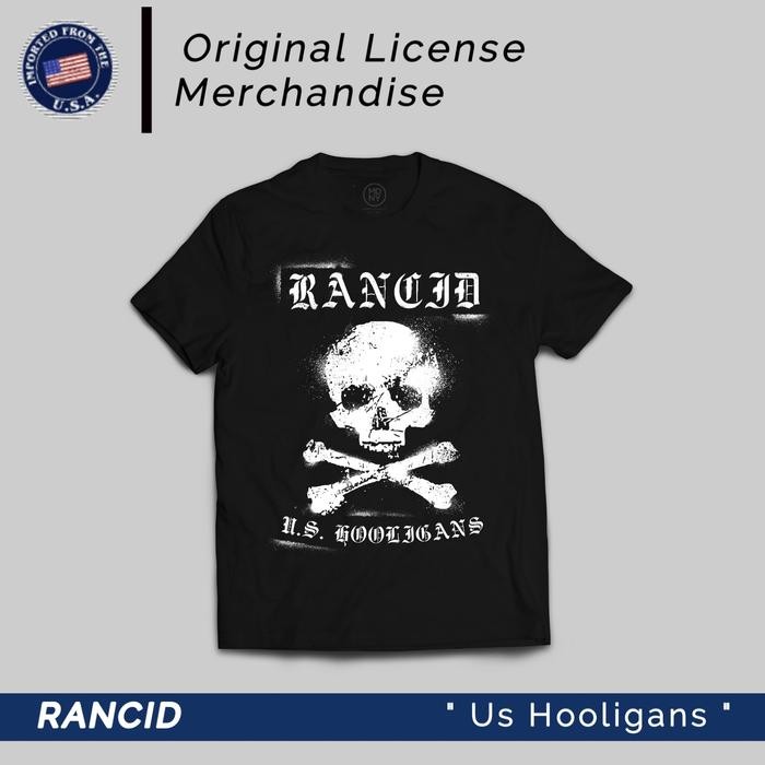 (COD) Kaos T Shirt Band Music Punk Rock Rancid Original Official RANCID ORI - S