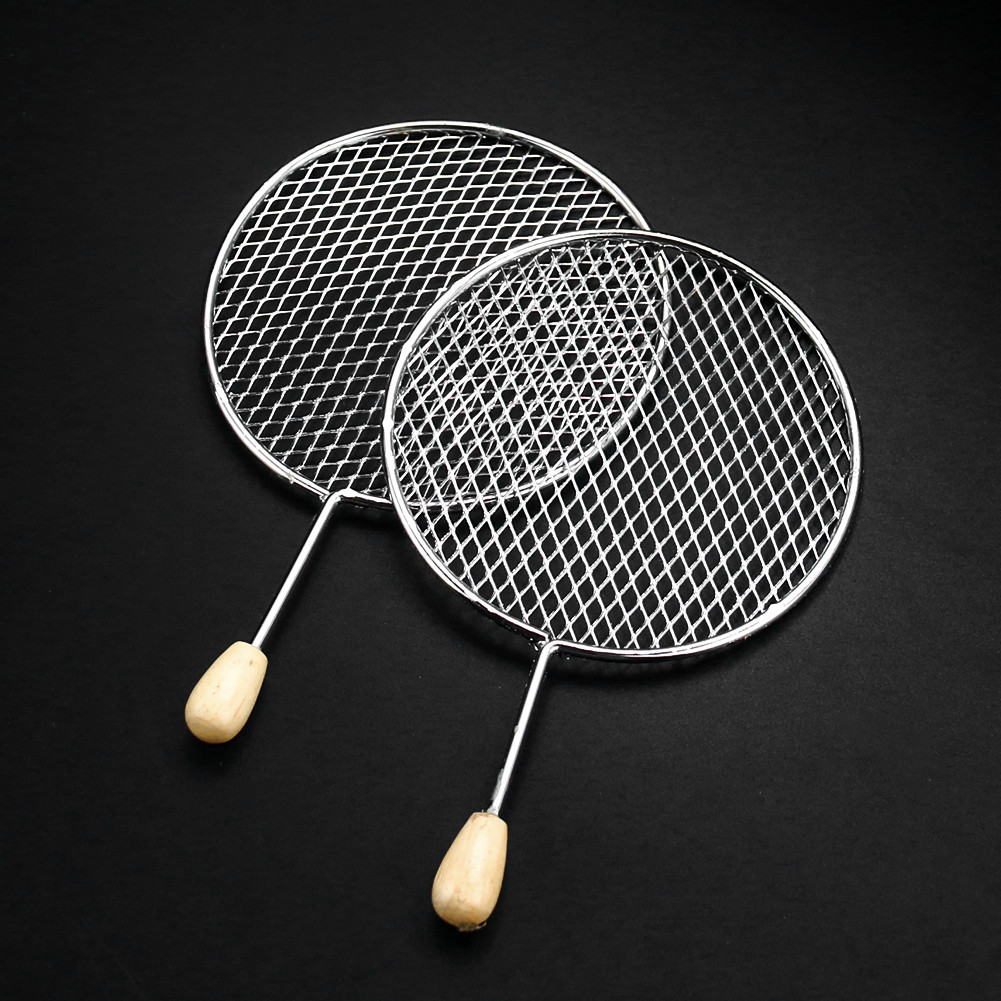 Metal Arabian  Carbon Separator Charcoal Filter Hookah Bowl Gasket with Wooden Handle Kitchen Barbec