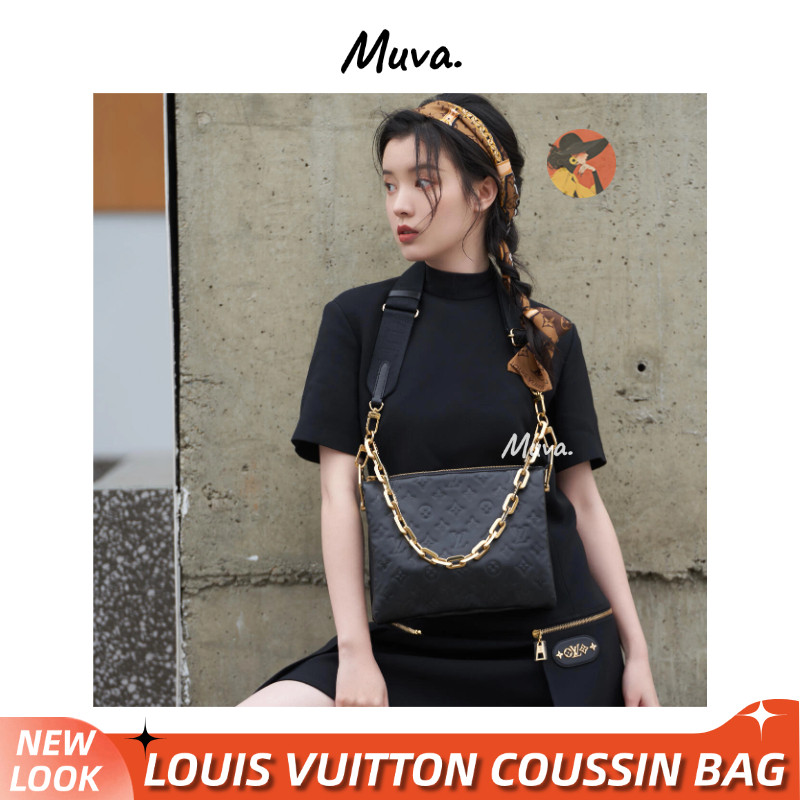 Tas wanita Louis Vuitton COUSSIN Women/Shoulder Bag