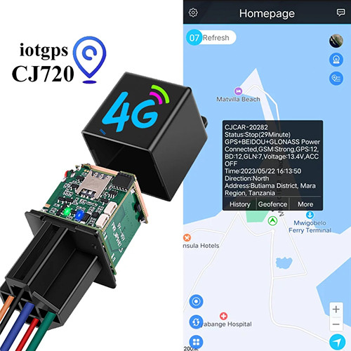 GPS CJ720-GPS Motor Jarak Jauh Anti Maling/GPS Tracker Mobil/Alat Pelacak GPS Mini Jarak Jauh