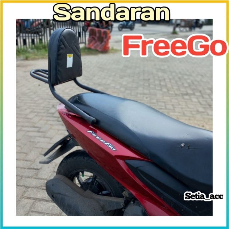 Sandaran Motor Freego Jok Anak Sandaran Belakang Motor