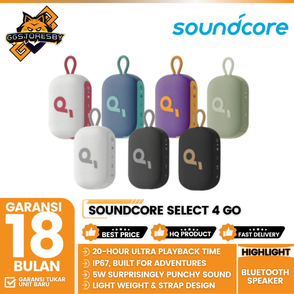 Anker Soundcore Select 4 Go Bluetooth Speaker