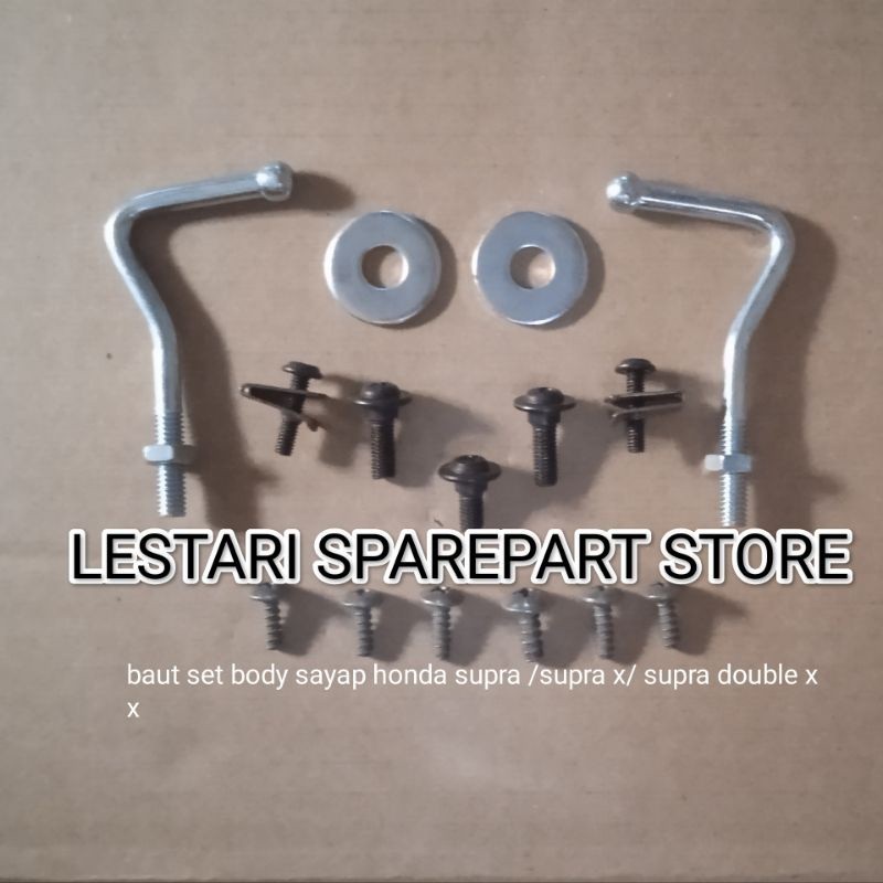 baut set body sayap supra supra x supra double xx
