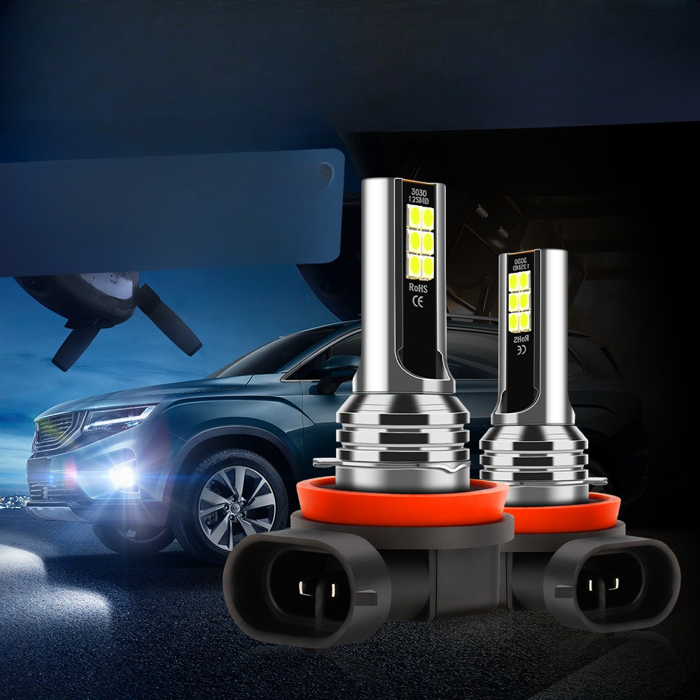 20000LM Canbus LED Fog Lights 60W Fog Lamps 12V 6000K White For Porsche 911 997 2004 2005 2006 2007 