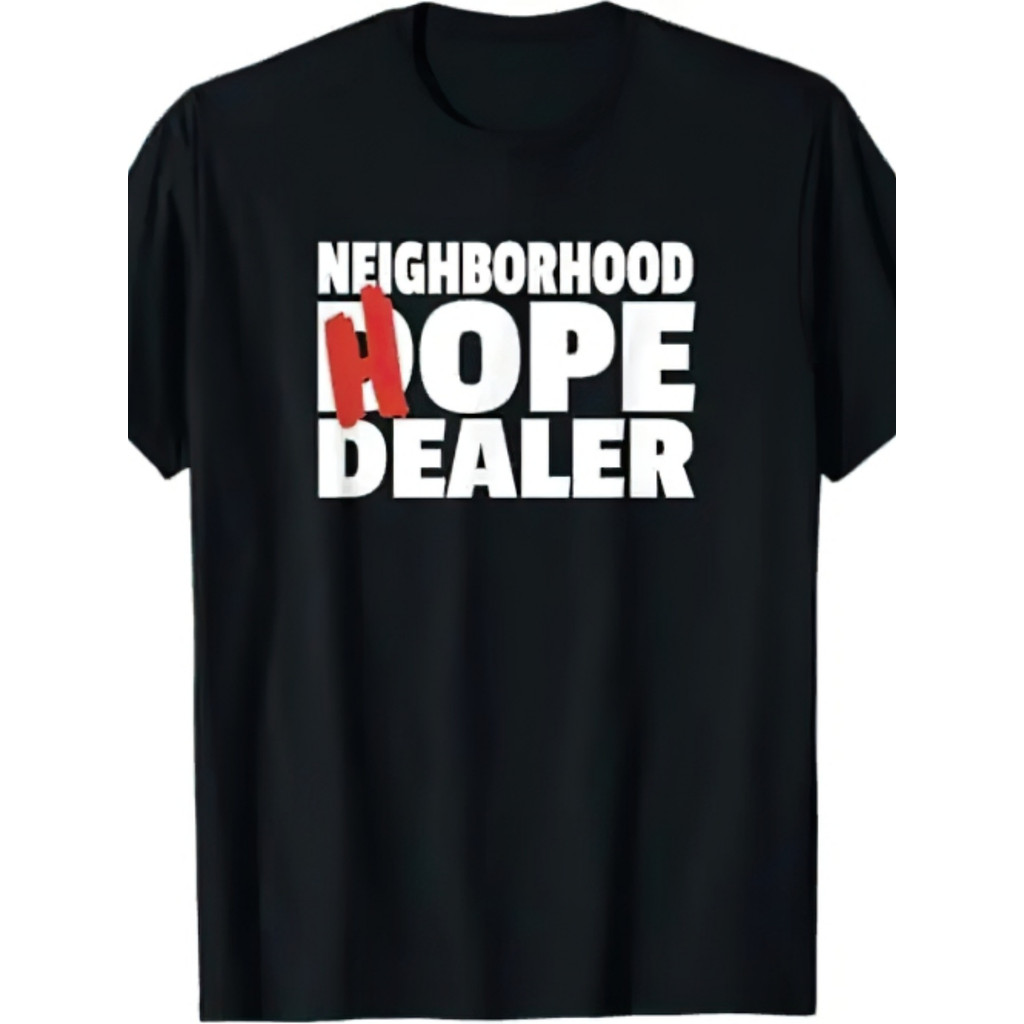1pc Kaos Kutipan Pemulihan Hope Dope Dealer 180g 100% Katun, AA NA 12-Step Sponsor Inspirasi Streetw
