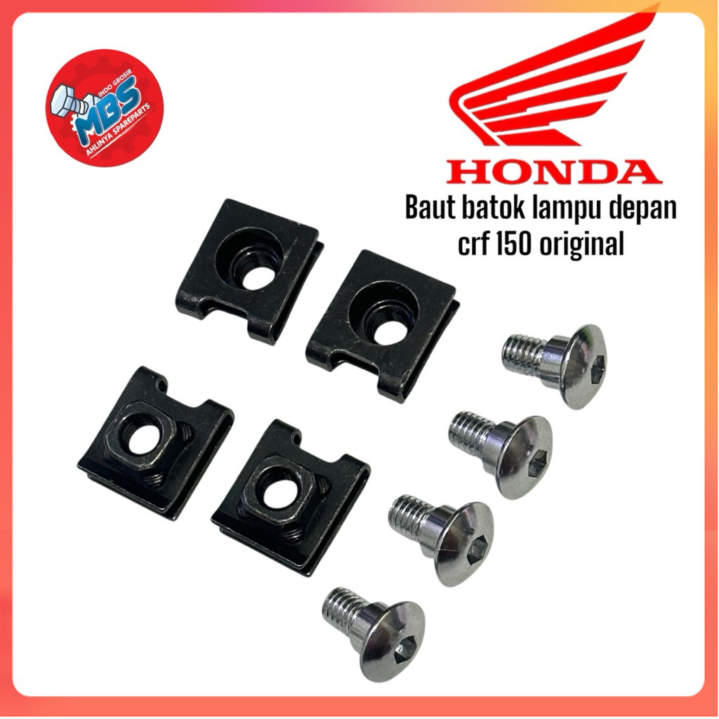 ORIGINAL Baut batok lampu depan crf 150 original