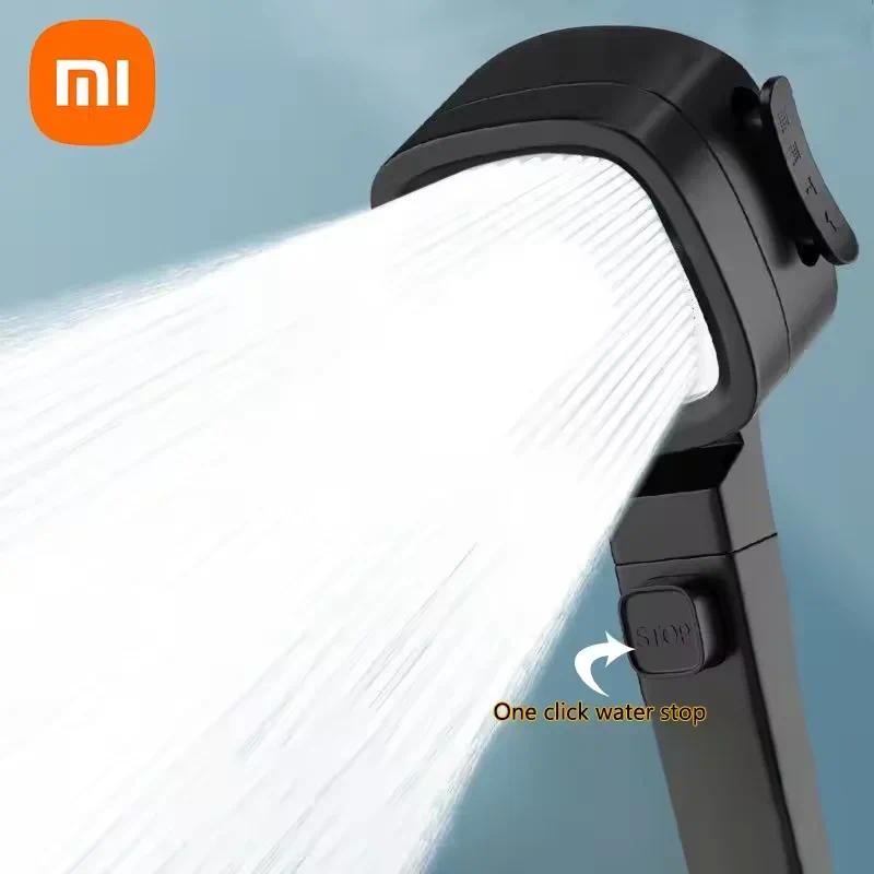 Xiaomi High Pressure Shower Head 3-Modes Adjustable Shower Heads Set Smart Bathroom 2026 Adjustable 