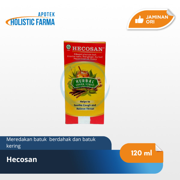 HECOSAN JAHE MERAH SIRUP BATUK HERBAL 120ML