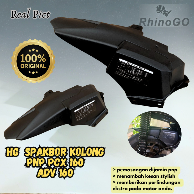 RUNSHOP_ RhinoGo - HG Spakbor kolong PnP pcx 160 Adv 160  Bukan air bladee