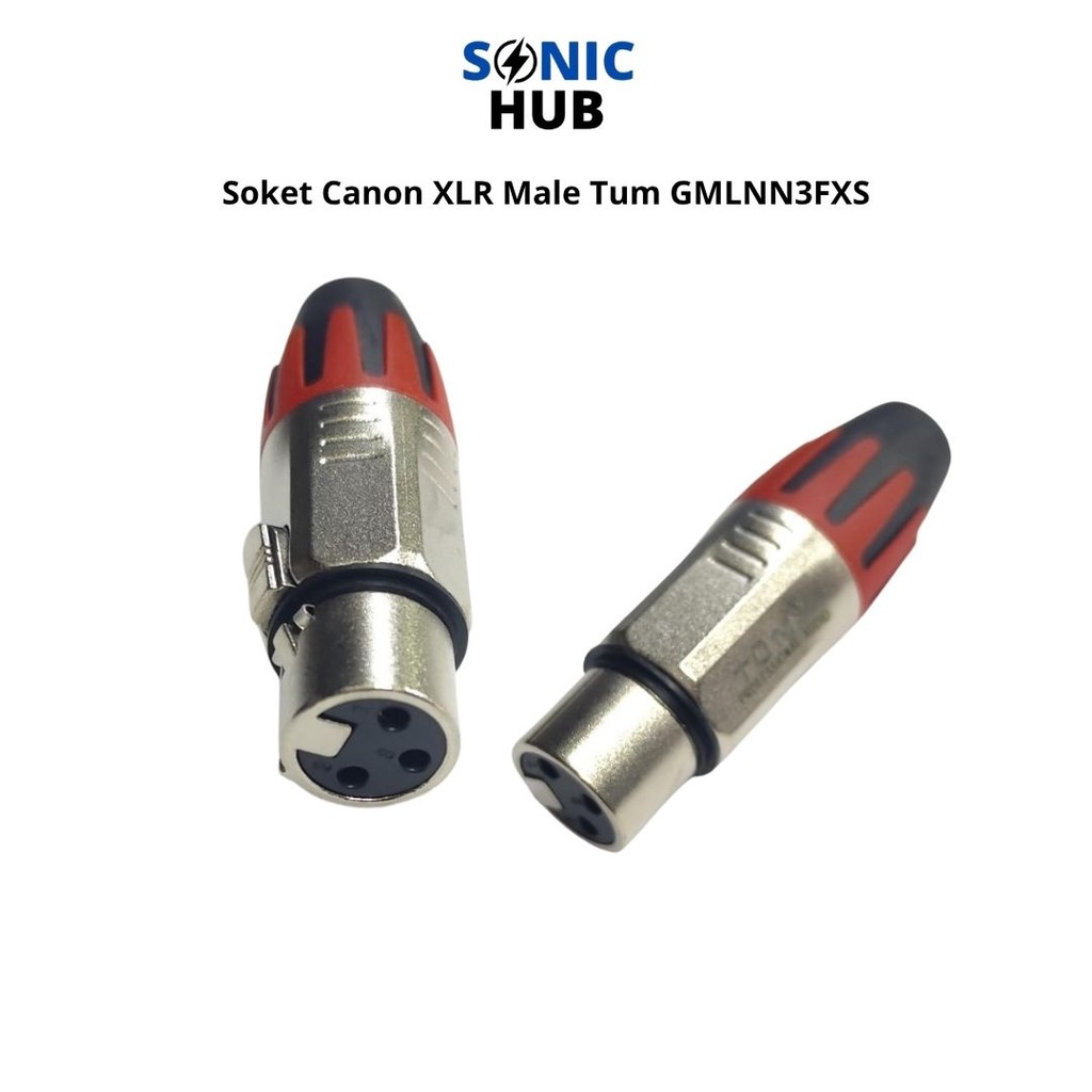 Soket Canon XLR Female TUM GMLNN3FXS