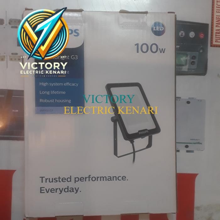 lampu sorot philips bvp 151 100 watt