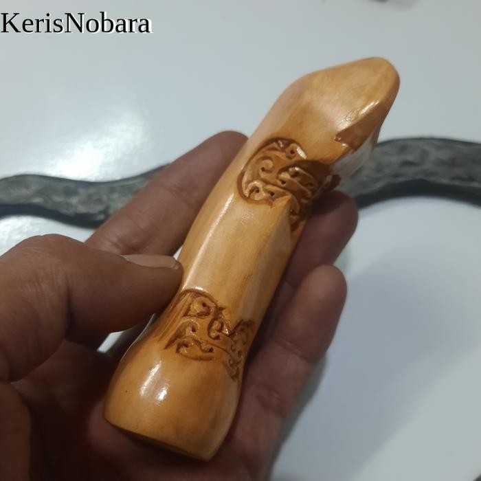 Handle Deder Gagang Keris Kayu Cendana Wangi Model Solo laris manis