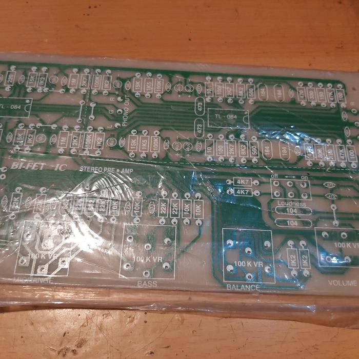 LEW99 PCB Tone Control Bifet Bi-Fet Bi Fet TL084 TL 084 TL074 TL 074 phono