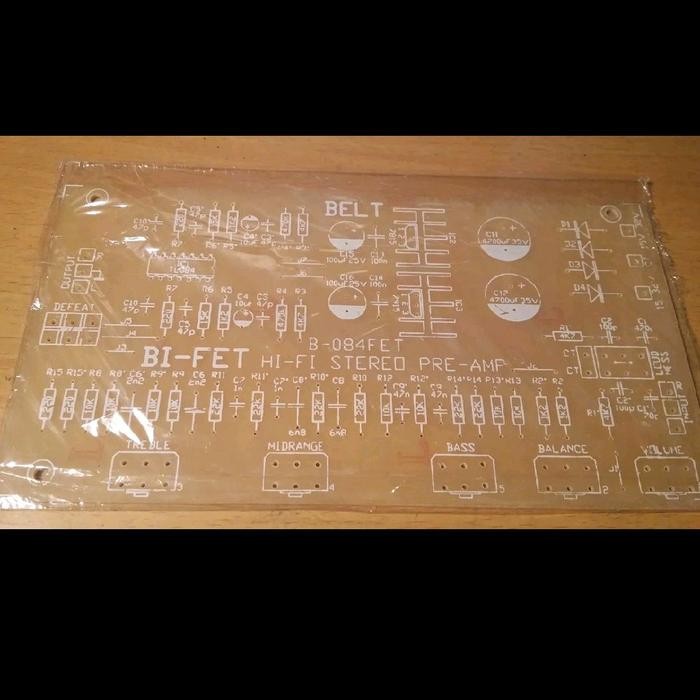 LEW99 PCB Stereo Bi-FET Tone Control