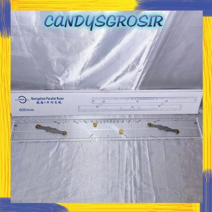 Mistar Jajar Peta 600mm (Parallel Ruler)