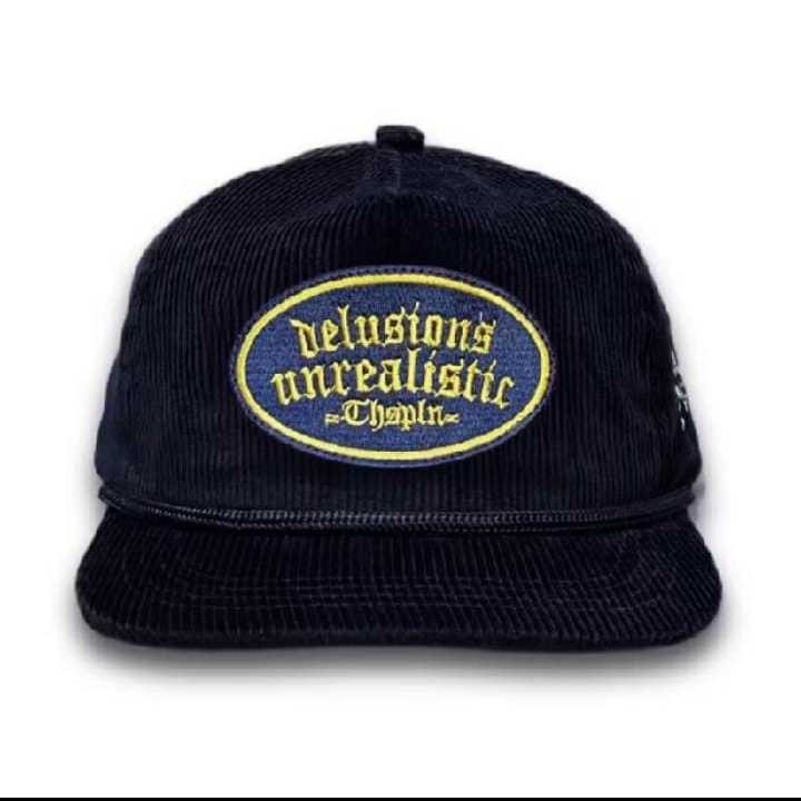 Topi Ropehat Corduroy Black Delusion