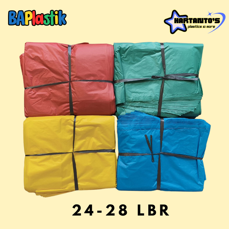 Kantong Kresek JUMBO Los Kiloan 40x70 cm Warna - Warni