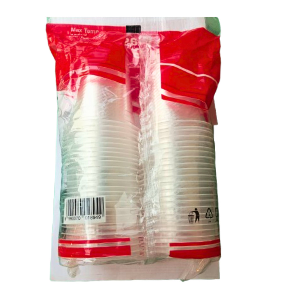 Gelas Plastik Wayang 12 Oz / Gelas Plastik Kopi 340 ml