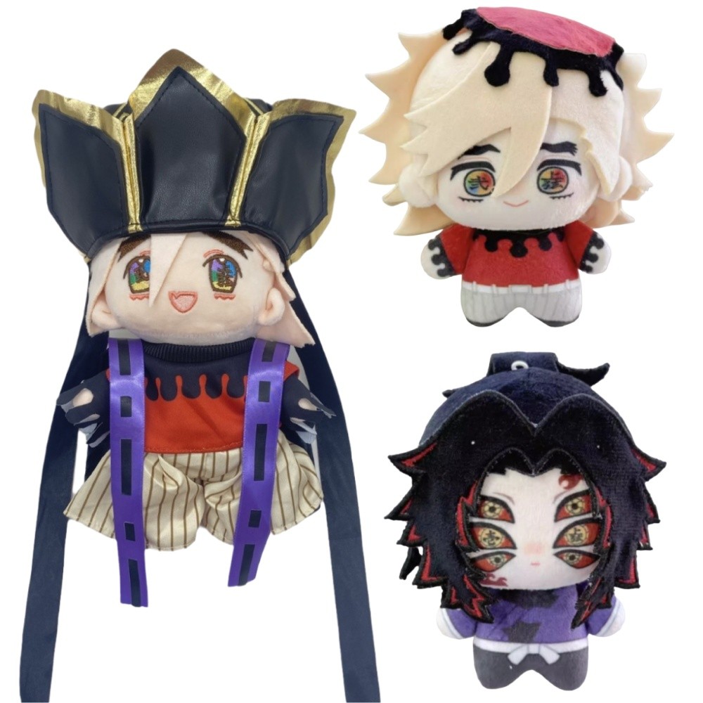 Hot Demon Slayer Kimetsu no Yaiba Kokushibo Plush Doll Pent Douma Cosplay Stuffed Toy For Anime Fans