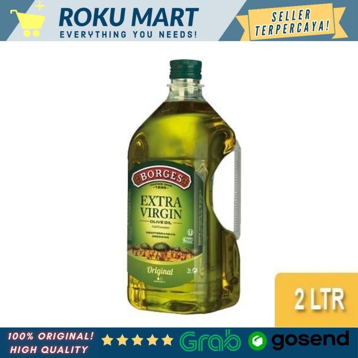 [MILIHO] BORGES EXTRA VIRGIN OLIVE OIL 2 L / MINYAK ZAITUN EXTRA VIRGIN BORGES