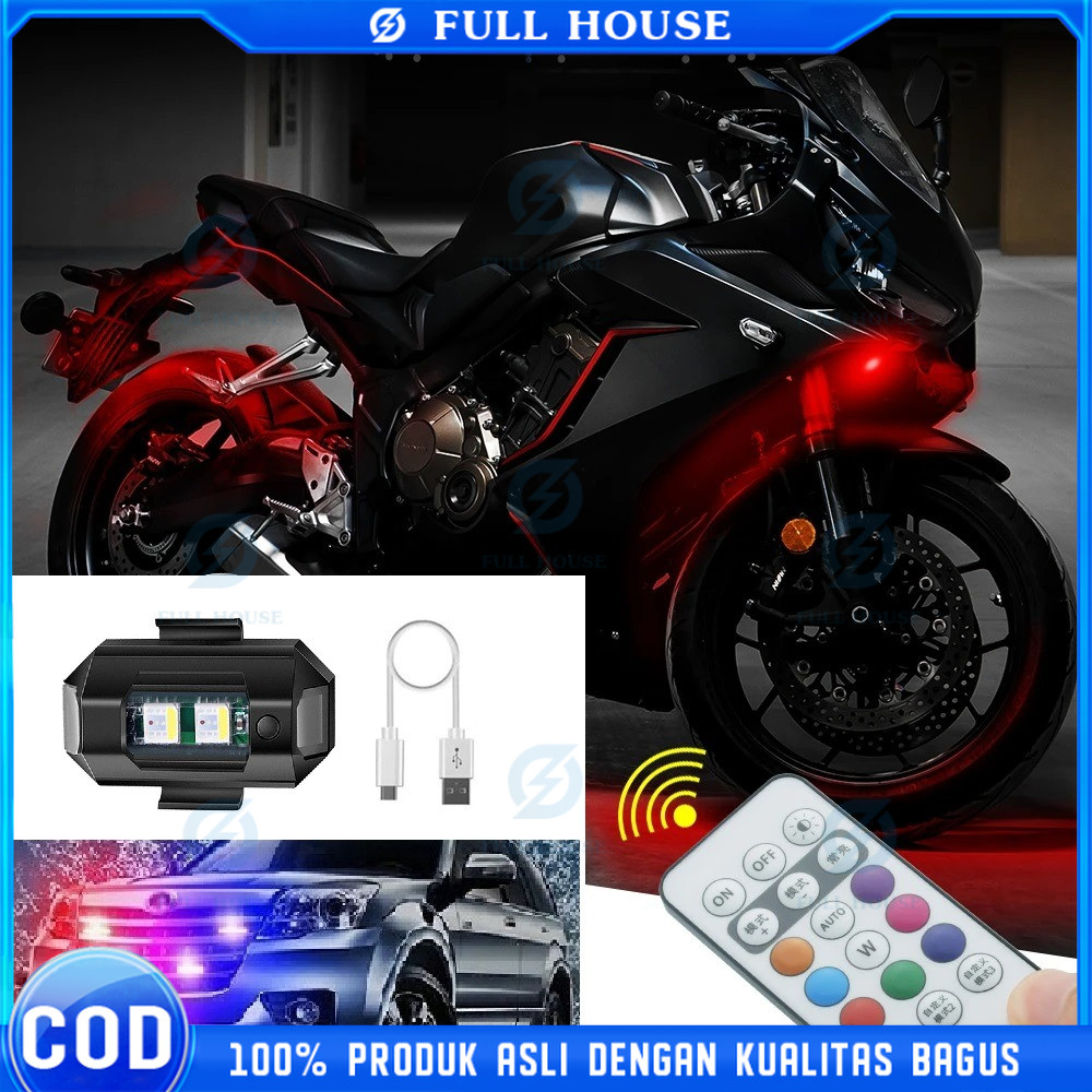 Full House  SEPEDA LAMPU SAFETY SEIN DIP LED BELAKANG SEPEDA strobo motor strobo mobil