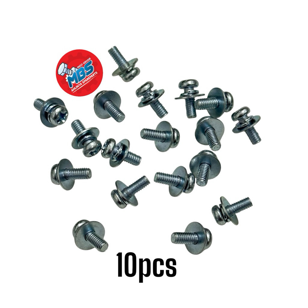 BAUT KECIL M3 Dabel ring BAUT KARBULATOR ANTI COPOT ORIGINAL