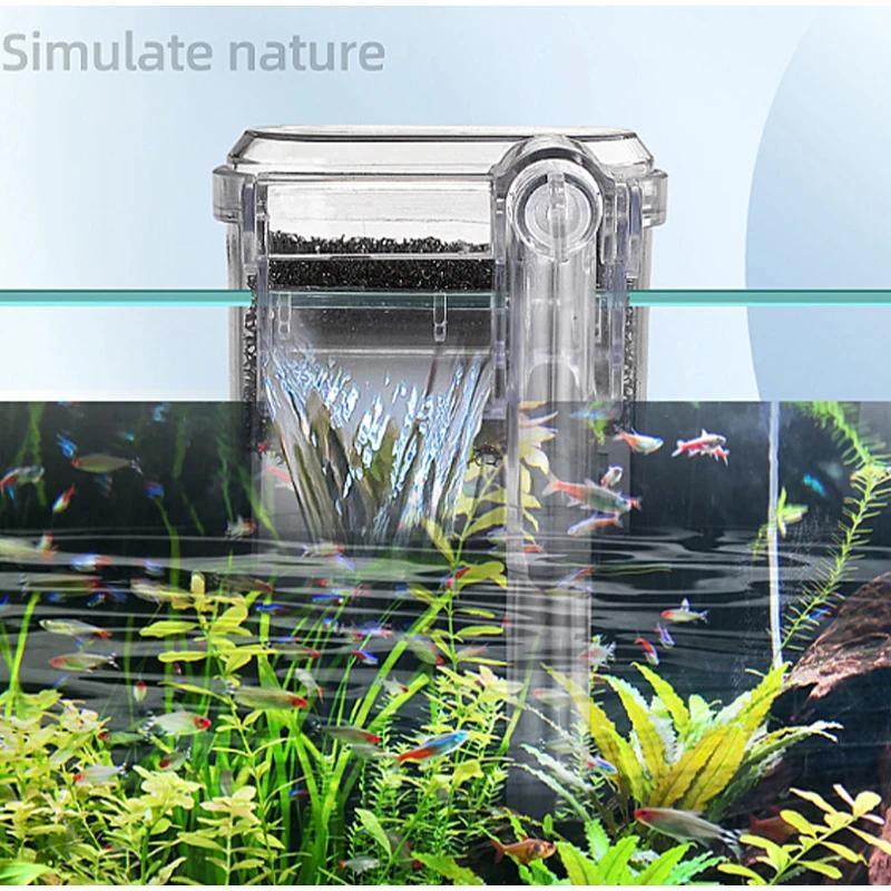 Fish Tank Suspension Mini Filter Usb Interface 2.5w Is Suitable For Fish Tanks And Aquariums Below 3