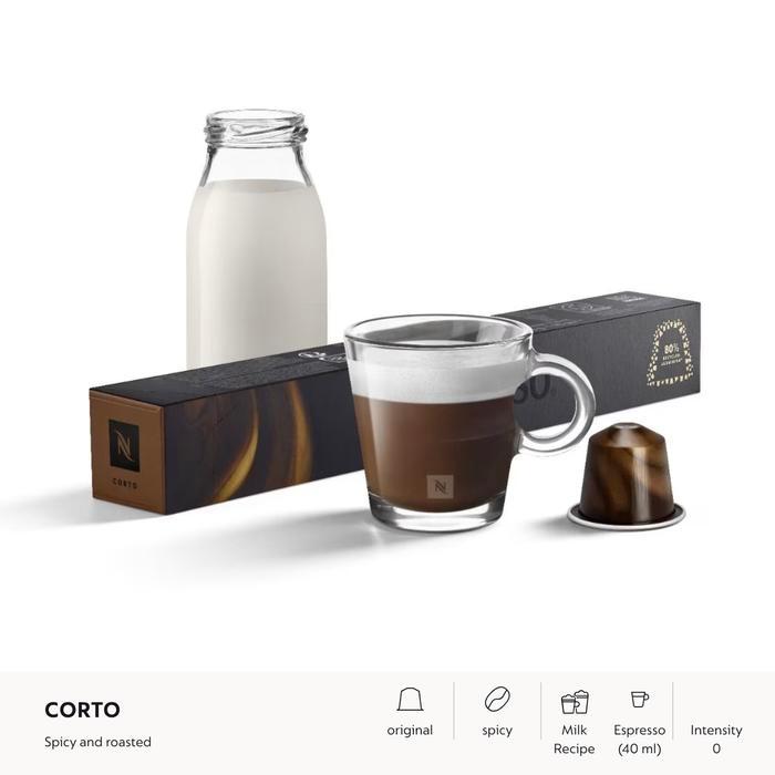 Nespresso Barista Creations Corto Coffee Capsule / Kapsul Kopi