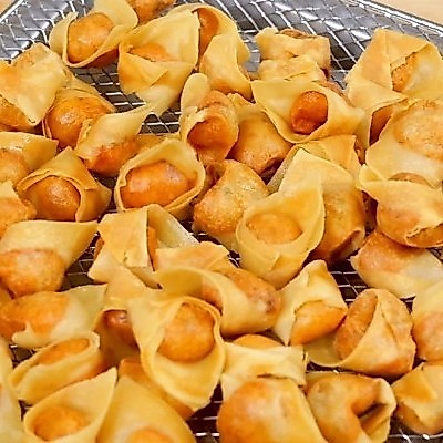 Crispy Mini Wonton Pangsit Goreng Mini Krispi 500 gr