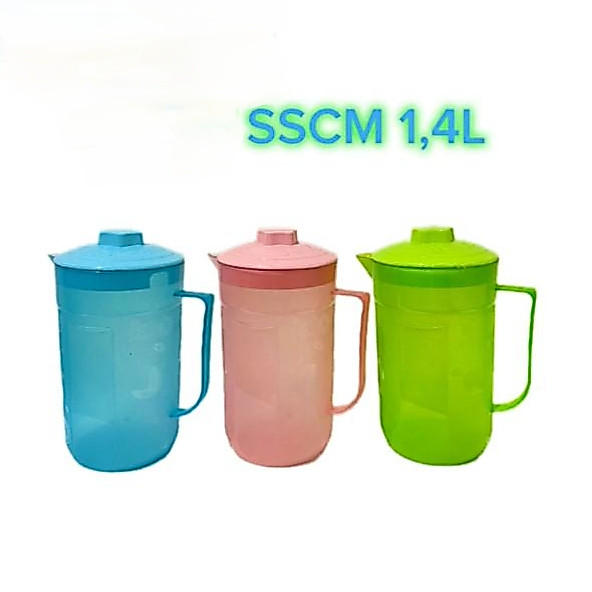 [1 LUSIN] TEKO PLASTIK / ESKAN TEKO PLASTIK / ESKAN PLASTIK SSCM 1,4 LITER