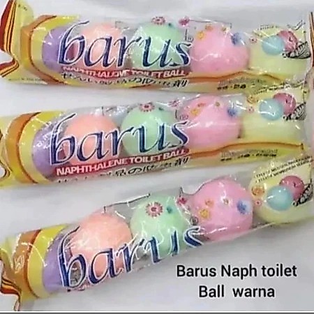 KAMPER Barus Besar Naphthalene Toilet Ball