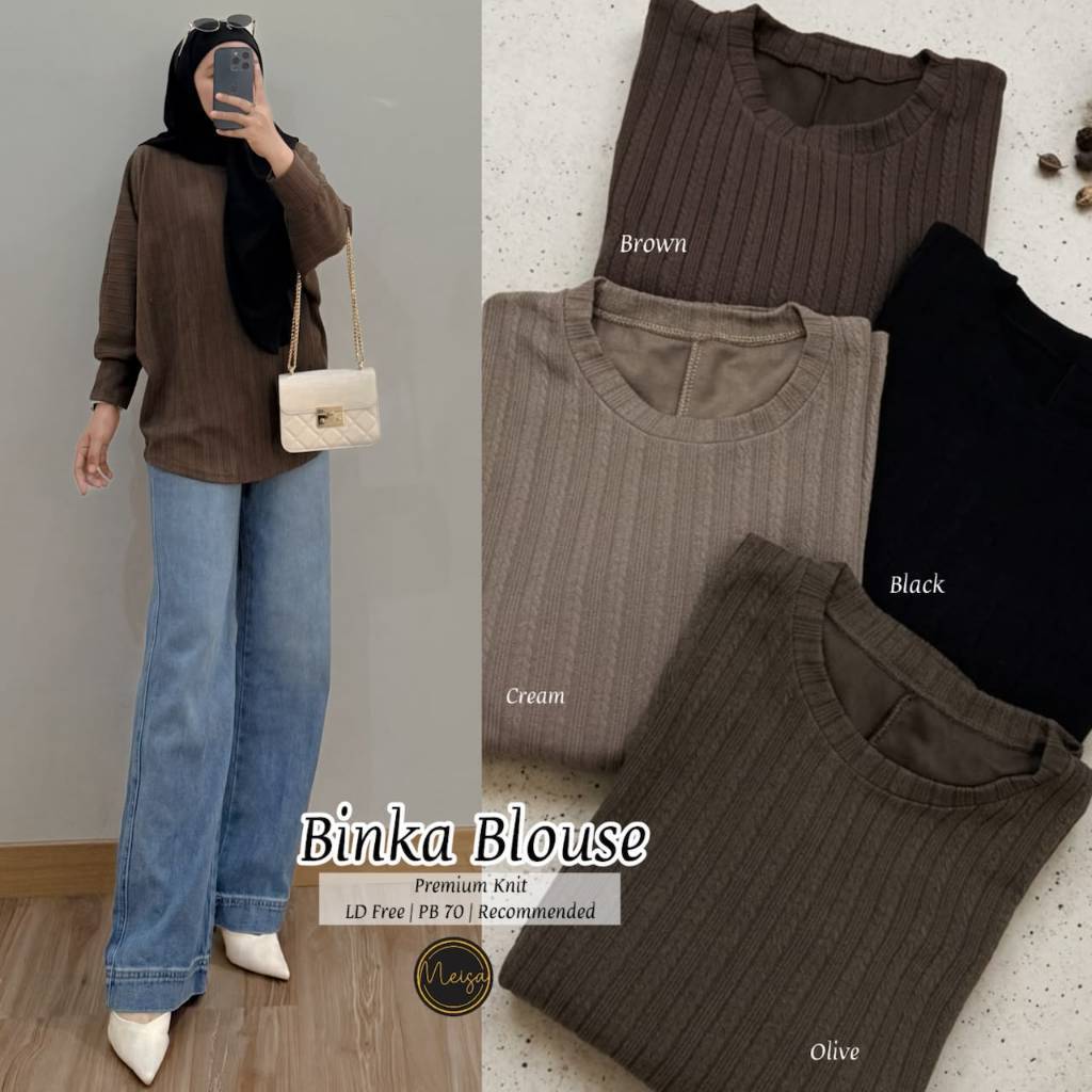 1406    BINKA BLOUSE  FASHION  by MeiSa