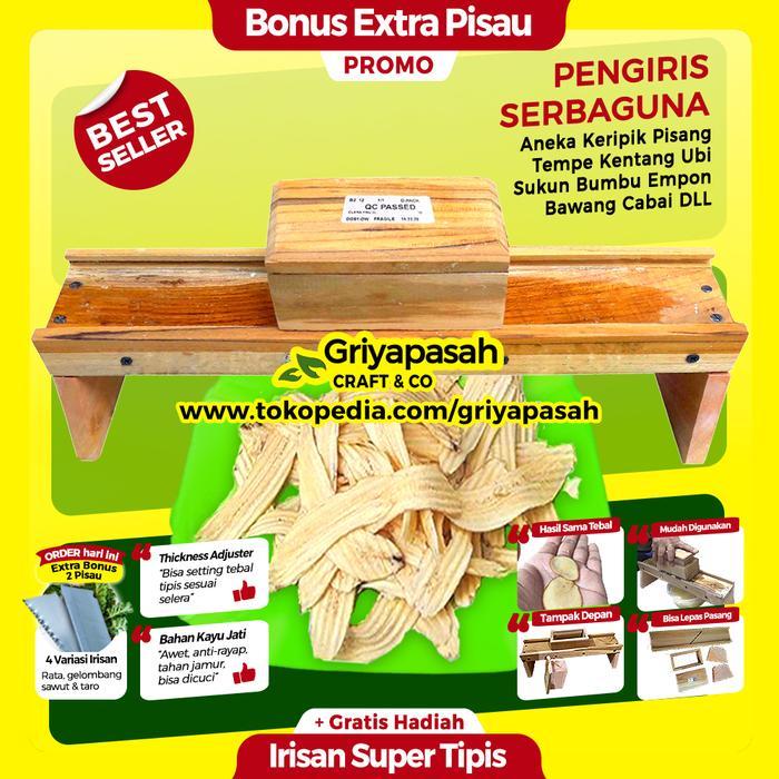 Promo Best Parutan Kentang Tipis Chitato Homemade Bergelombang Griyapasah - Sedang
