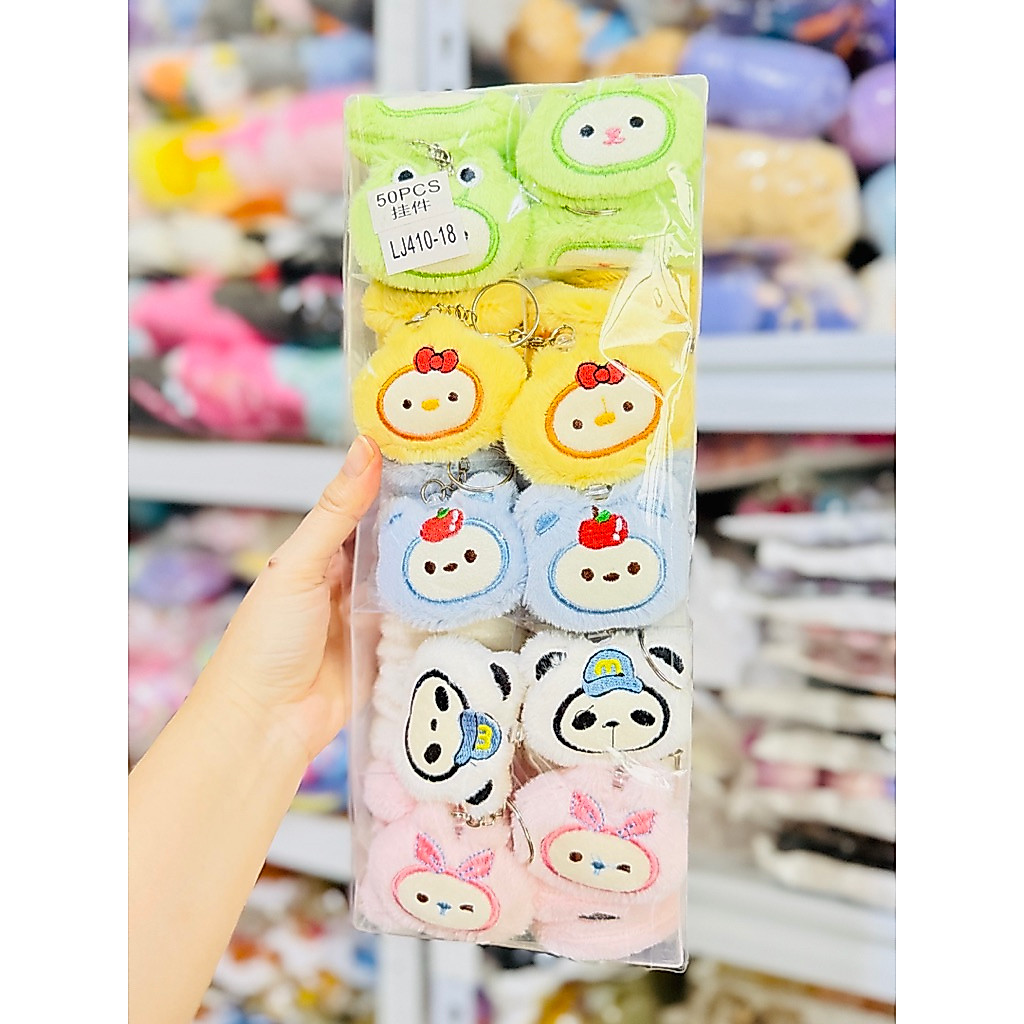 [ GROSIR ] Gantungan Kunci Boneka Mini | Ganci Boneka Mini
