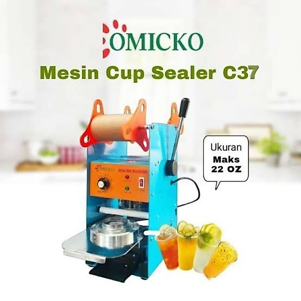 Cup Sealer Omicko C37 C39 / Alat Press gelas