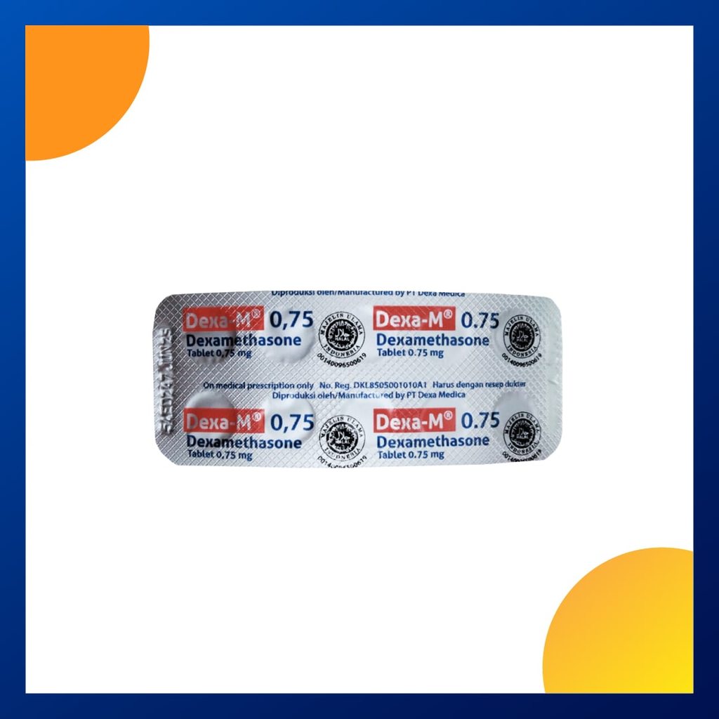 DEXA - M 0.75 MG 1 BLISTER @ 10 TABLET