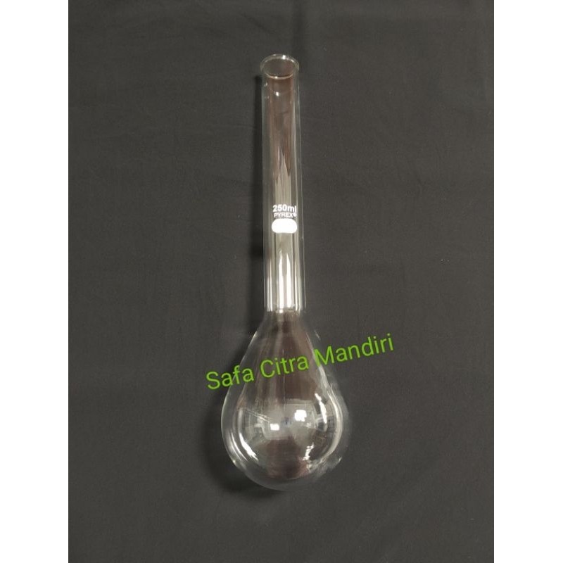 Labu Kjeldahl Flask 250ml Pyrex     Berkualitas