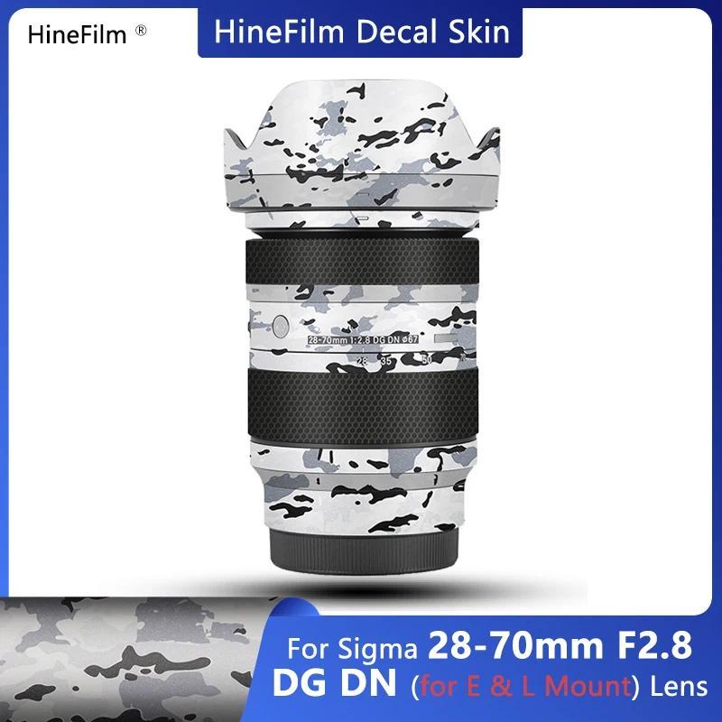 Hinefilm for Sigma 28 70 for sony Lens Skin 28-70 F2.8 Lens Decal for Sigma 28-70mm F2.8 DG DN Lens 