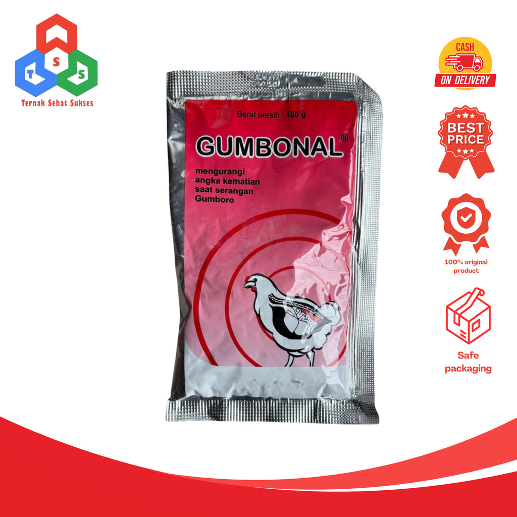 GUMBONAL 100 GRAM MEDION - Obat Gumboro Unggas - Obat Ayam Gumboro