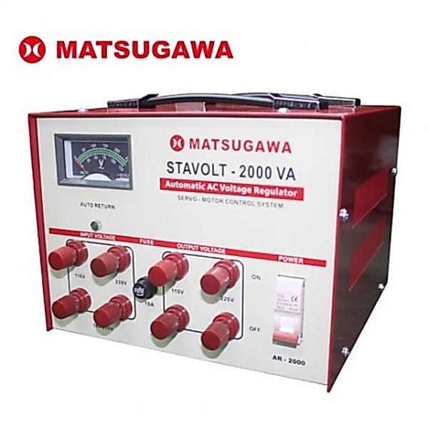 Promo Stavolt Matsugawa Motor 2000Va - Stavolt Matsugawa 2000 Va Terjamin