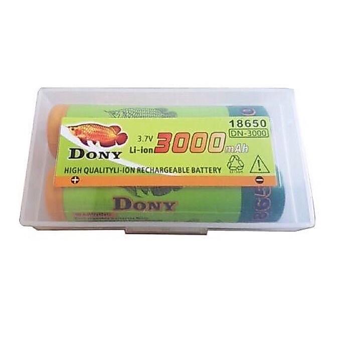 Baterai Cas Dony 18650 Daya 3.7V 3.7 Volt Batere Batrai Charge Dony 3000Mah 3000 Mah Berkualitas Ori